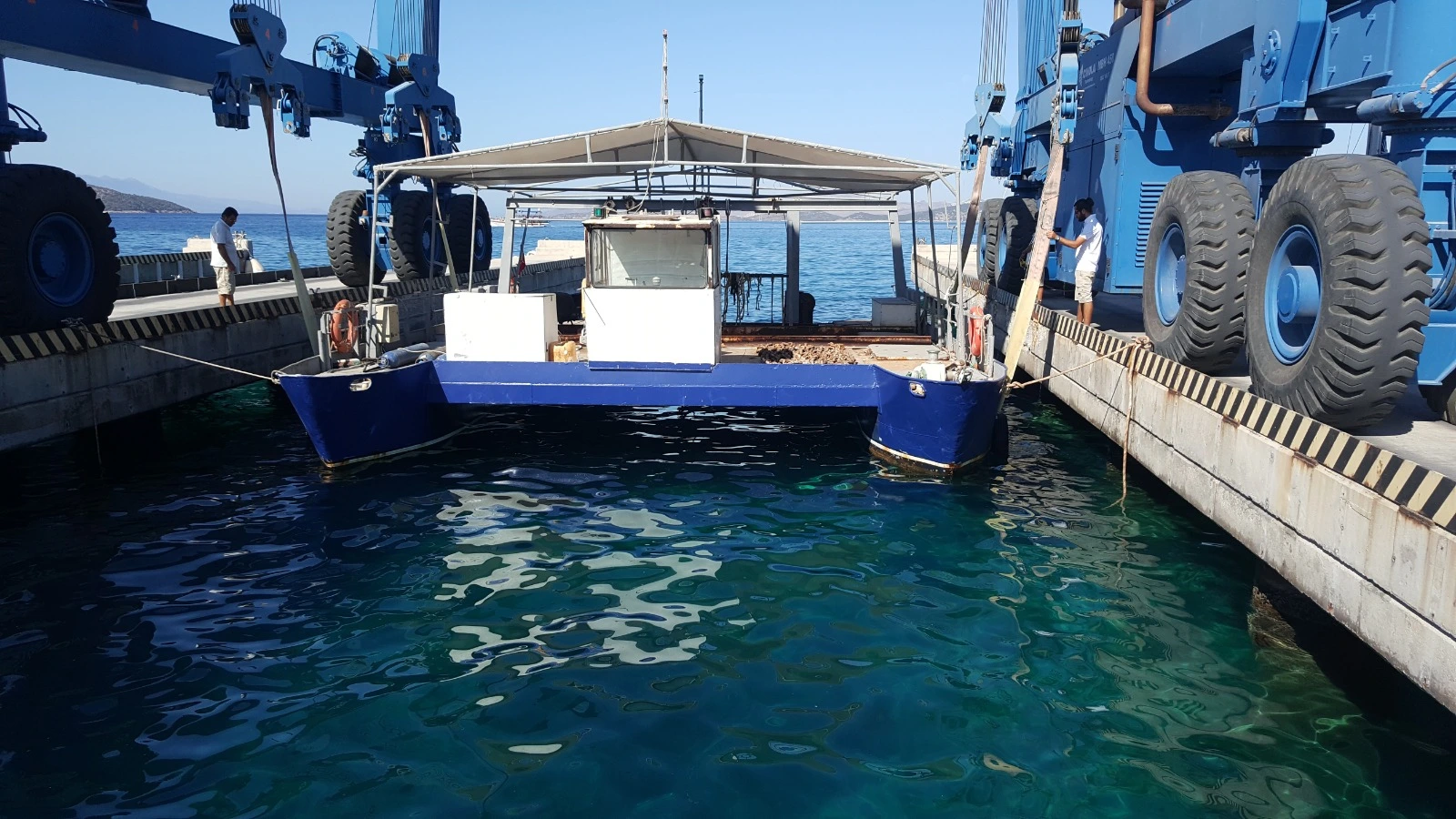 20 Ton Yüzer Vinç